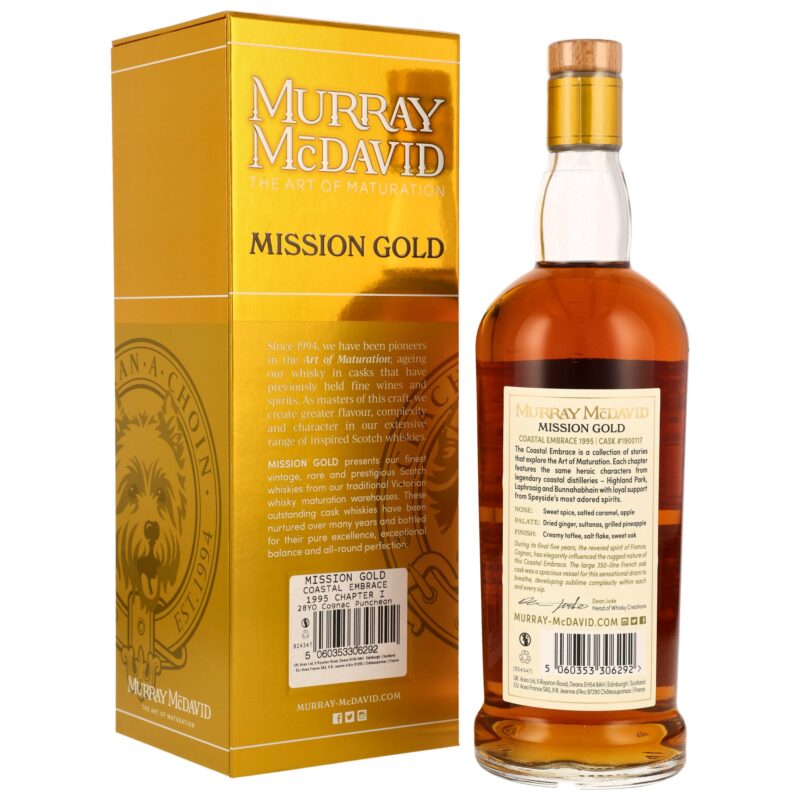 Coastal Embrace 28 (1995/2024) - Cognac Puncheon #1990117 - Mission Gold Murray McDavid – Bild 2