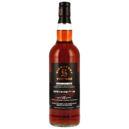Speyside (GL) 16 (2014/2025) - Exceptional Cask Edition #10 - 1st Fill Oloroso Sherry Hogsheads
