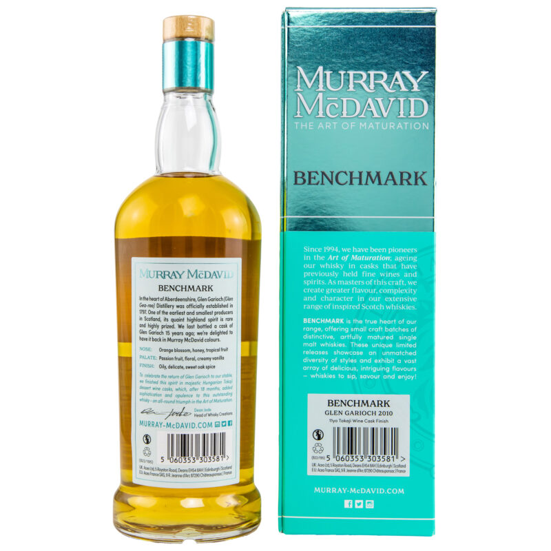 Glen Garioch 11 (2010/2022) - Tokaji Wine Cask - Benchmark Murray McDavid – Bild 2