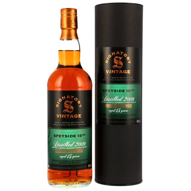 Speyside (M) 15 (2009/2025) - Signatory Small Batch Edition #18
