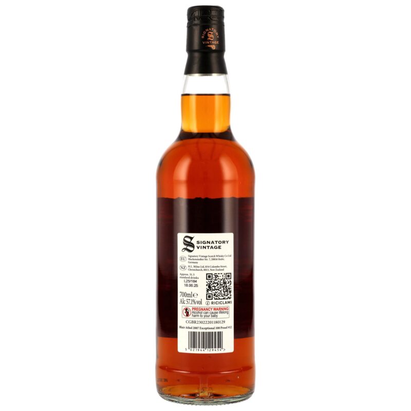 Blair Athol 17 (2007/2025) - Exceptional Cask Edition #12 - 1st Fill Oloroso Sherry Butt – Bild 2