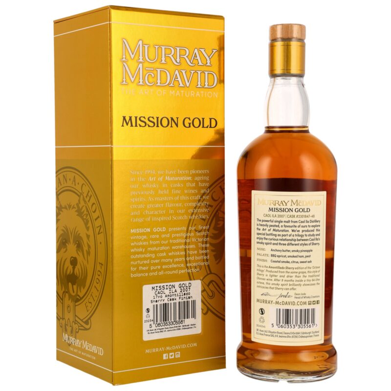 Caol Ila 17 (2007/2024) - #2301847&-48 - Amontillado Sherry Octaves - Mission Gold Murray McDavid – Bild 2