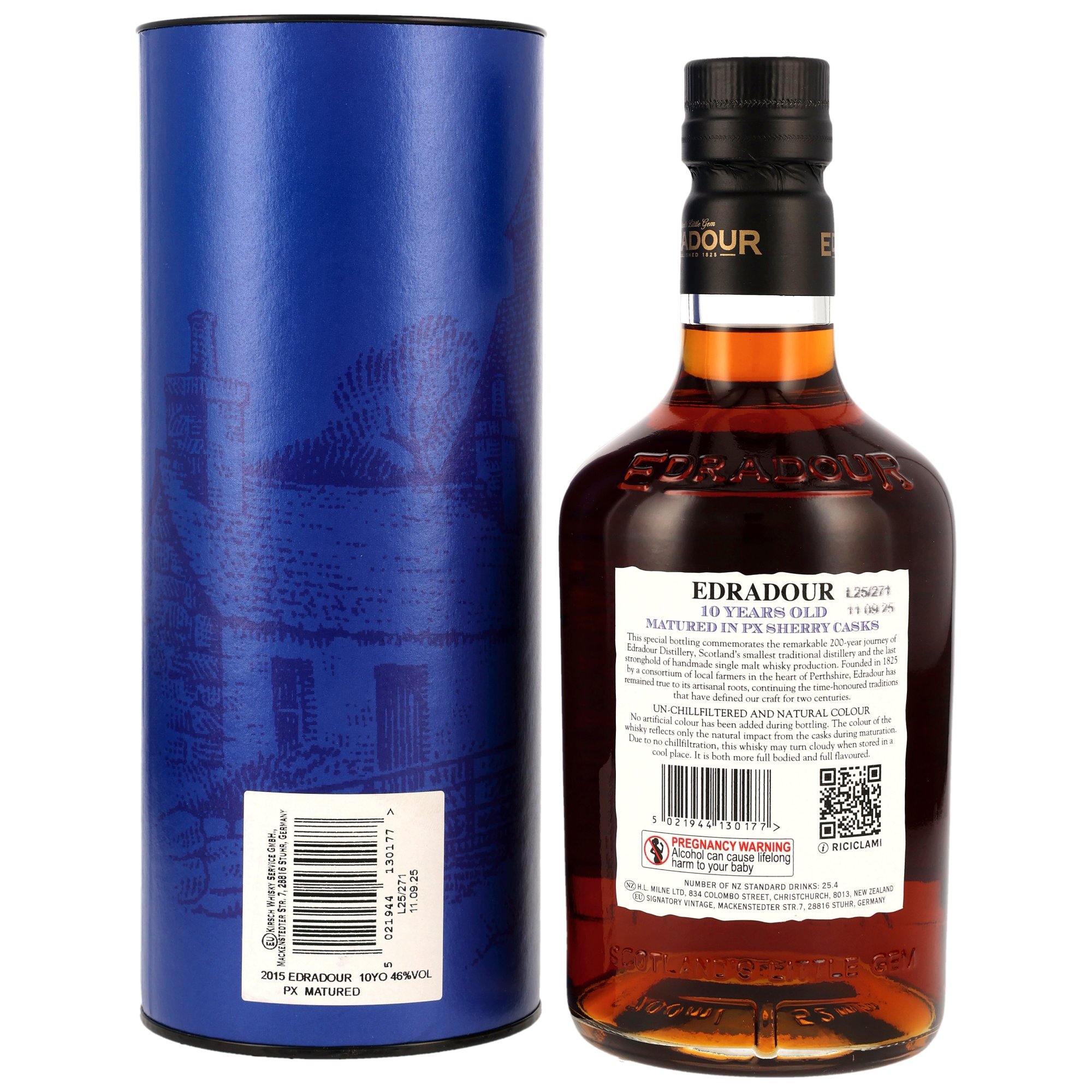Edradour 10 (2015/2025) - PX Sherry Casks - 200th Anniversary – Bild 2