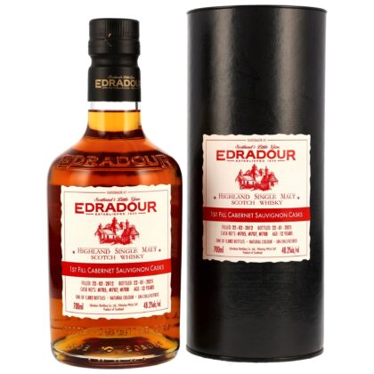 Edradour 12 (2012/2025) - Cabernet Sauvignon Cask #707&708 - St. Michael Eppan