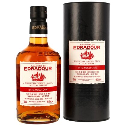 Edradour 12 (2012/2025) - Merlot Cask #713&714 - St. Michael Eppan