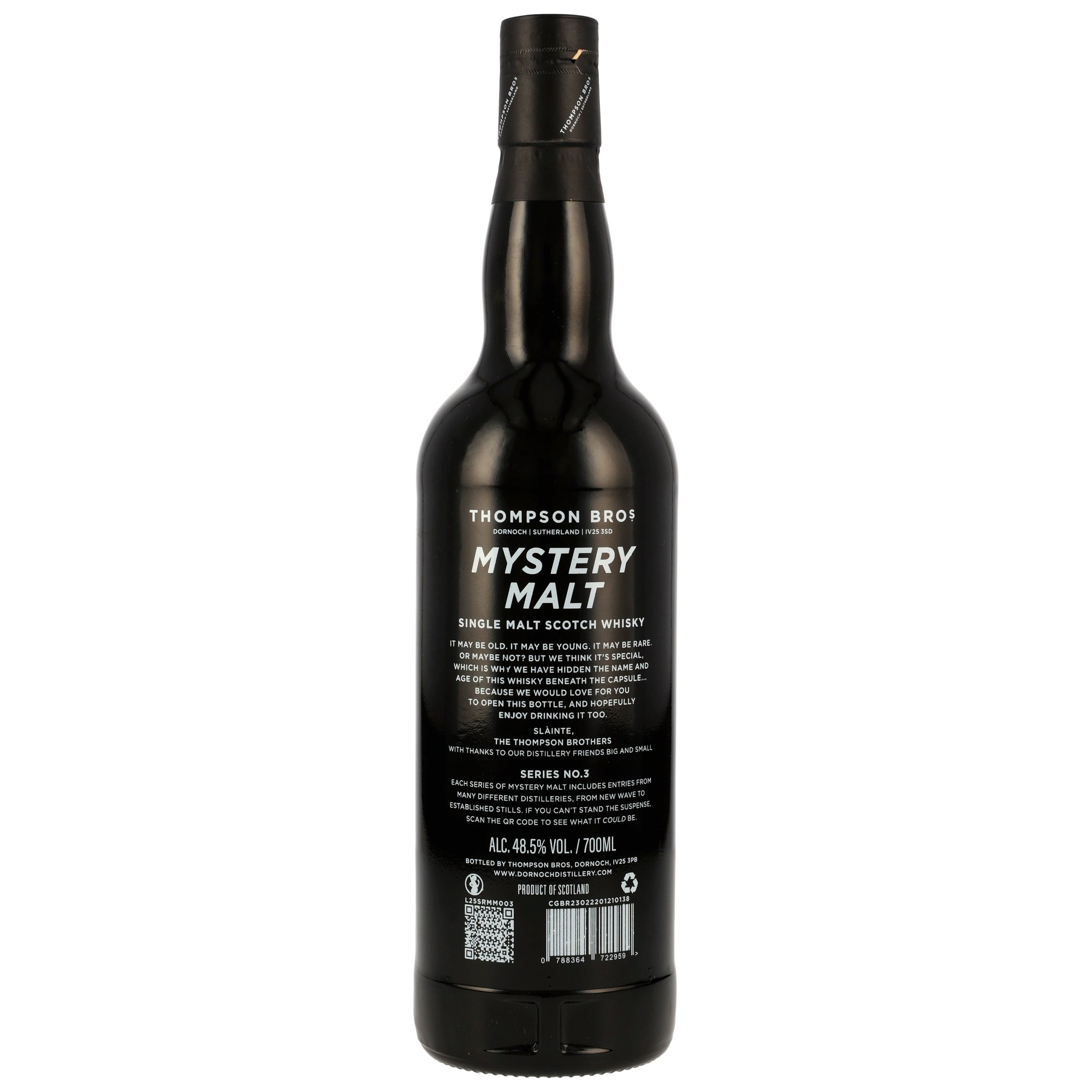 Mystery Malt Series #3 - Single Malt Scotch Whisky - Thompson Bros. – Bild 2