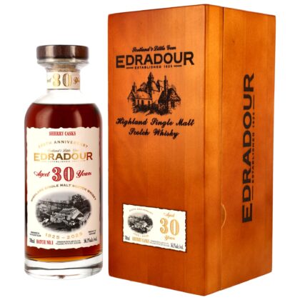 Edradour 30 (1995/2025) - #2101&2109 - 1st Fill Sherry Butts - 200th Anniversary
