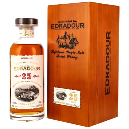 Edradour 25 (1999/2025) - #901 - 1st Fill Madeira Cask - 200th Anniversary