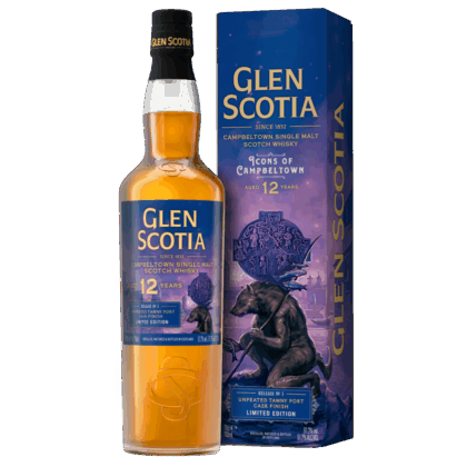 Glen Scotia 12 - Icons of Campbeltown No.3: The Wulver - 1st Fill Tawny Port Finish