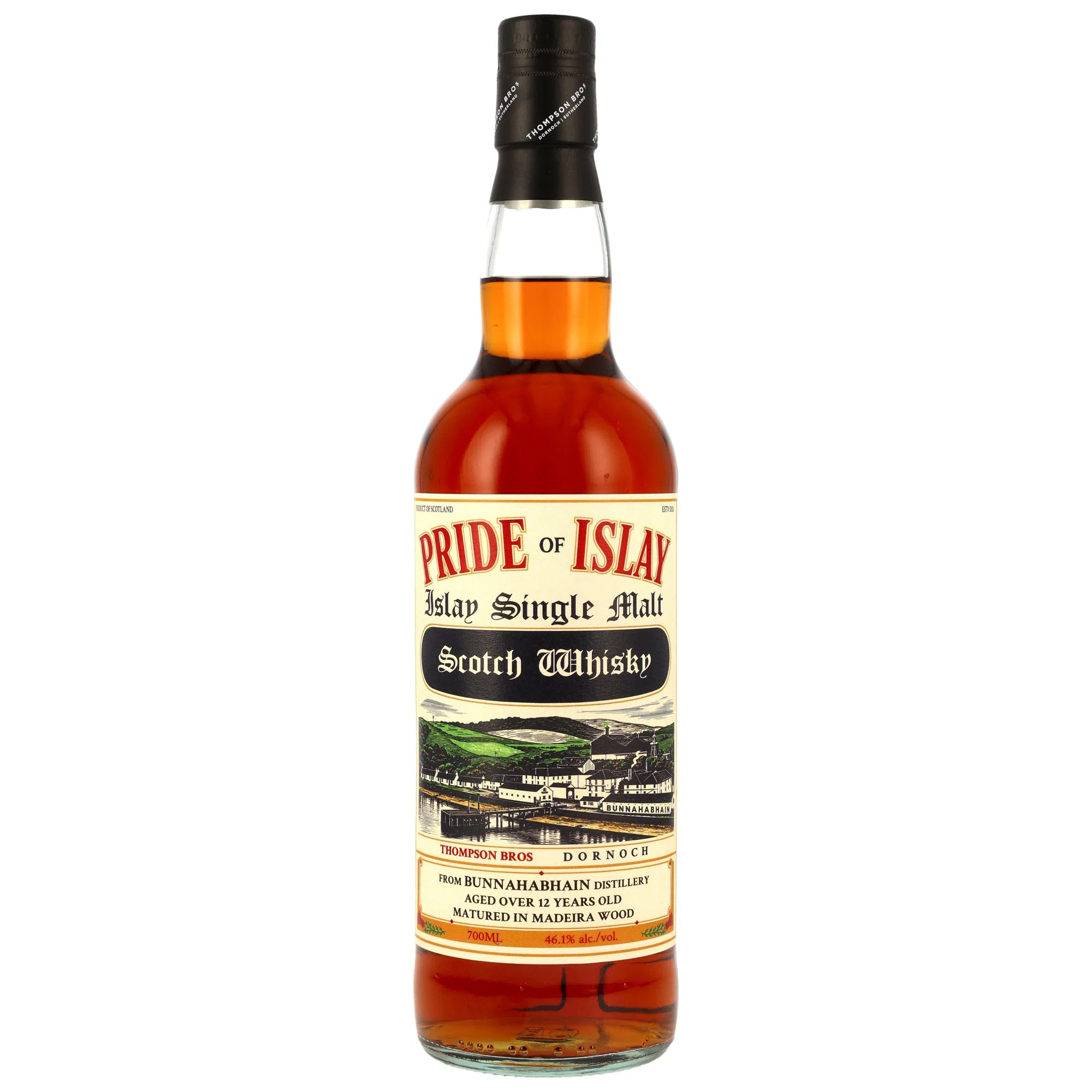 Bunnahabhain 12 - Madeira Casks - Pride of Islay - Thompson Bros.