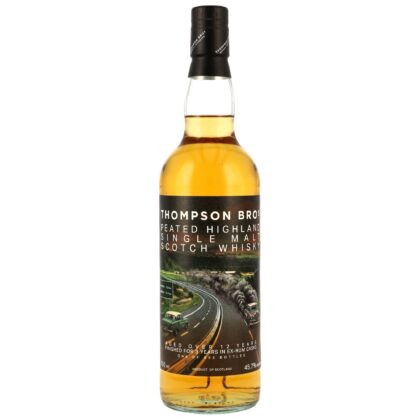 Highland Single Malt Whisky (Peated) 12 - Rum Casks Finish - Thompson Bros.