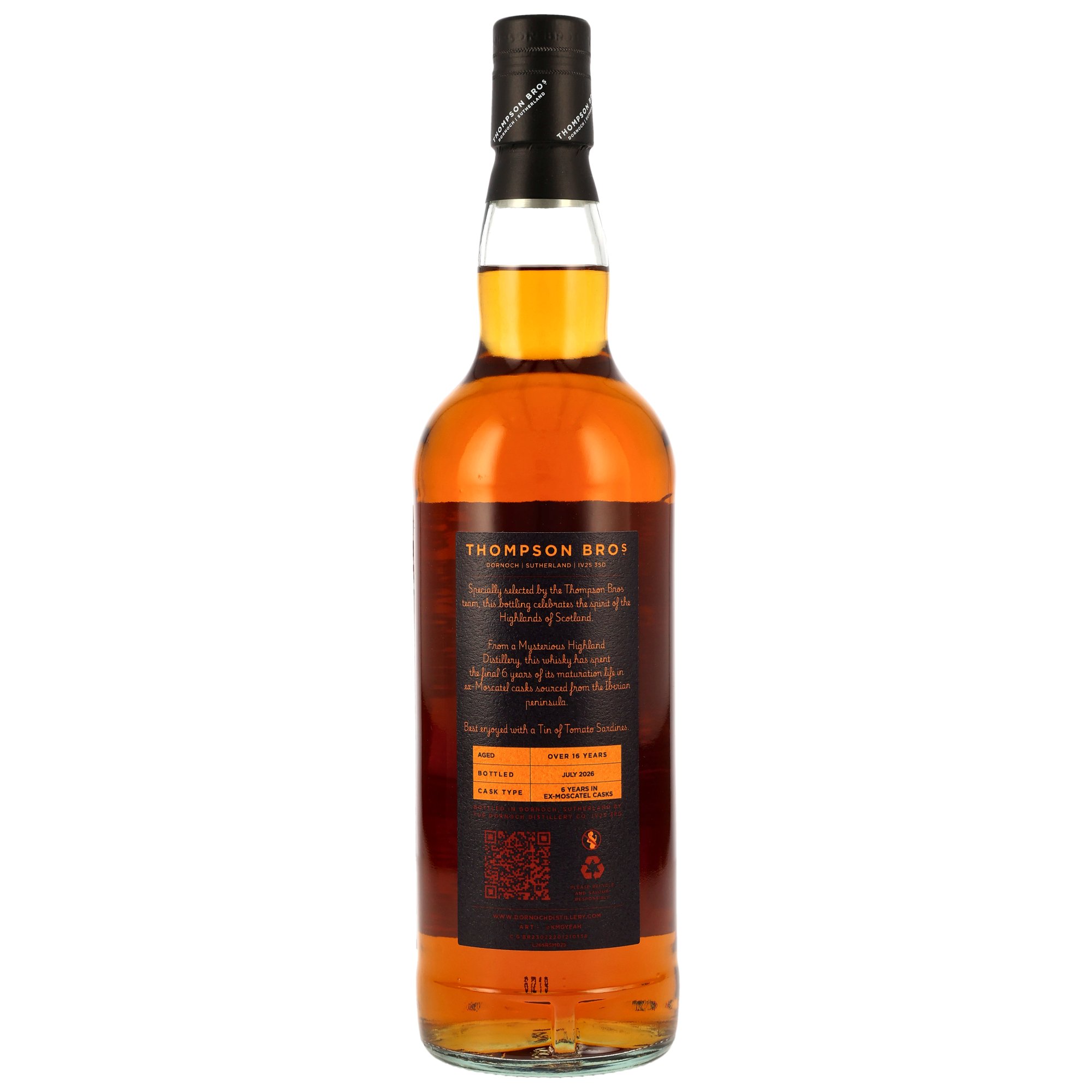 Highland Single Malt Whisky 16 - Moscatel Casks Finish - Thompson Bros. – Bild 4